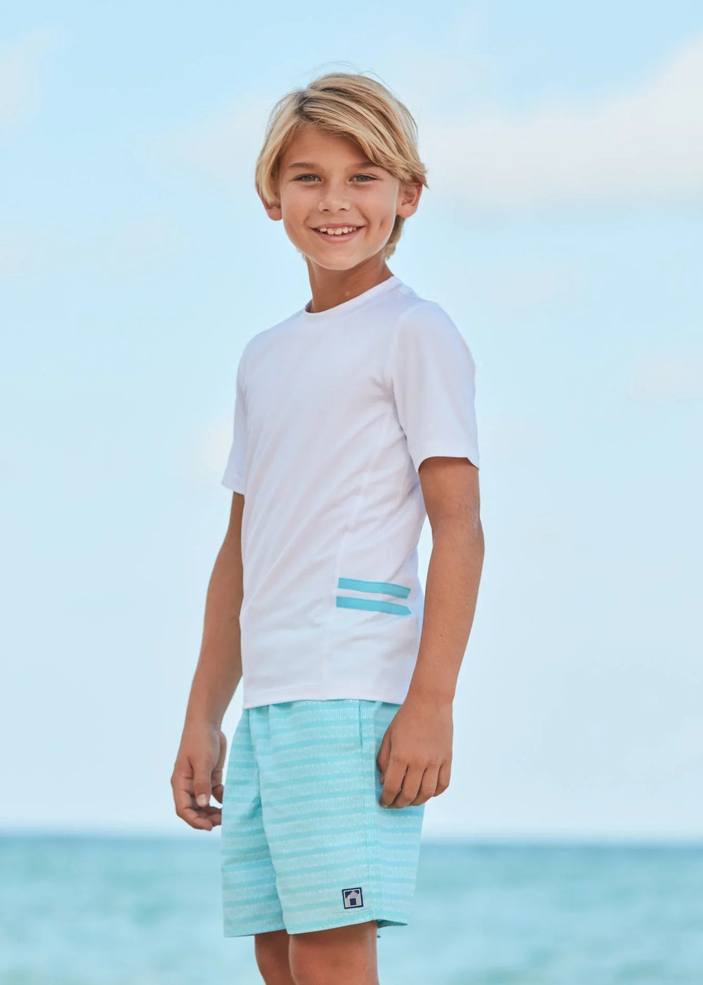 Boys Naples Swim Trunks