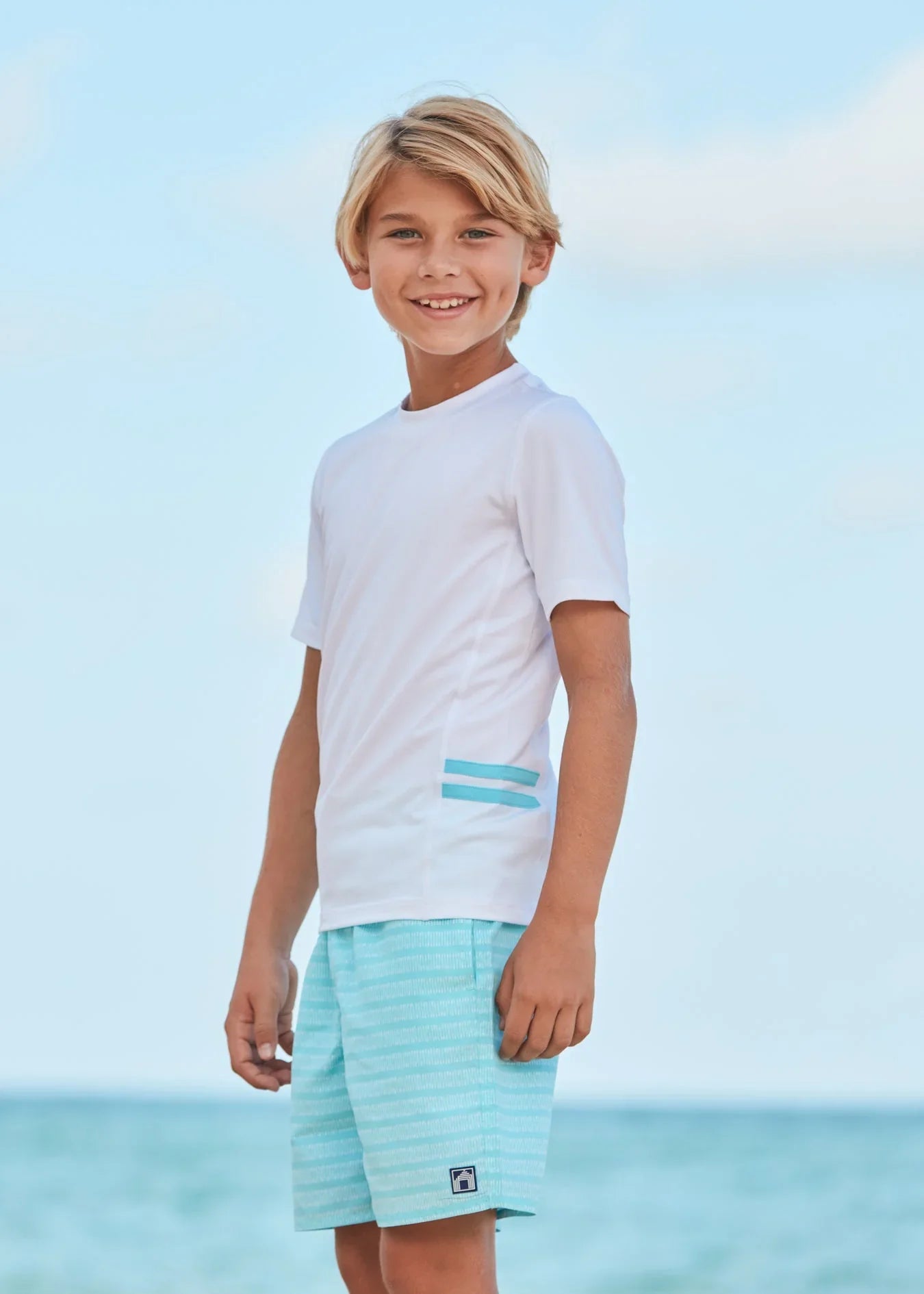 Boys Naples Swim Trunks