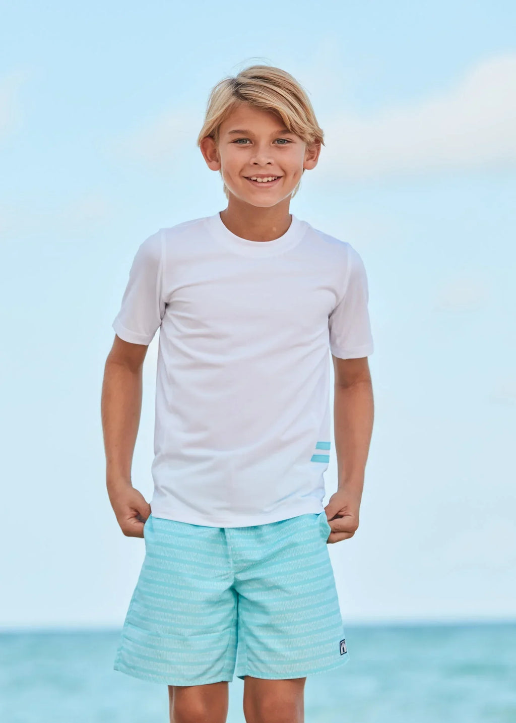 Boys Naples Swim Trunks