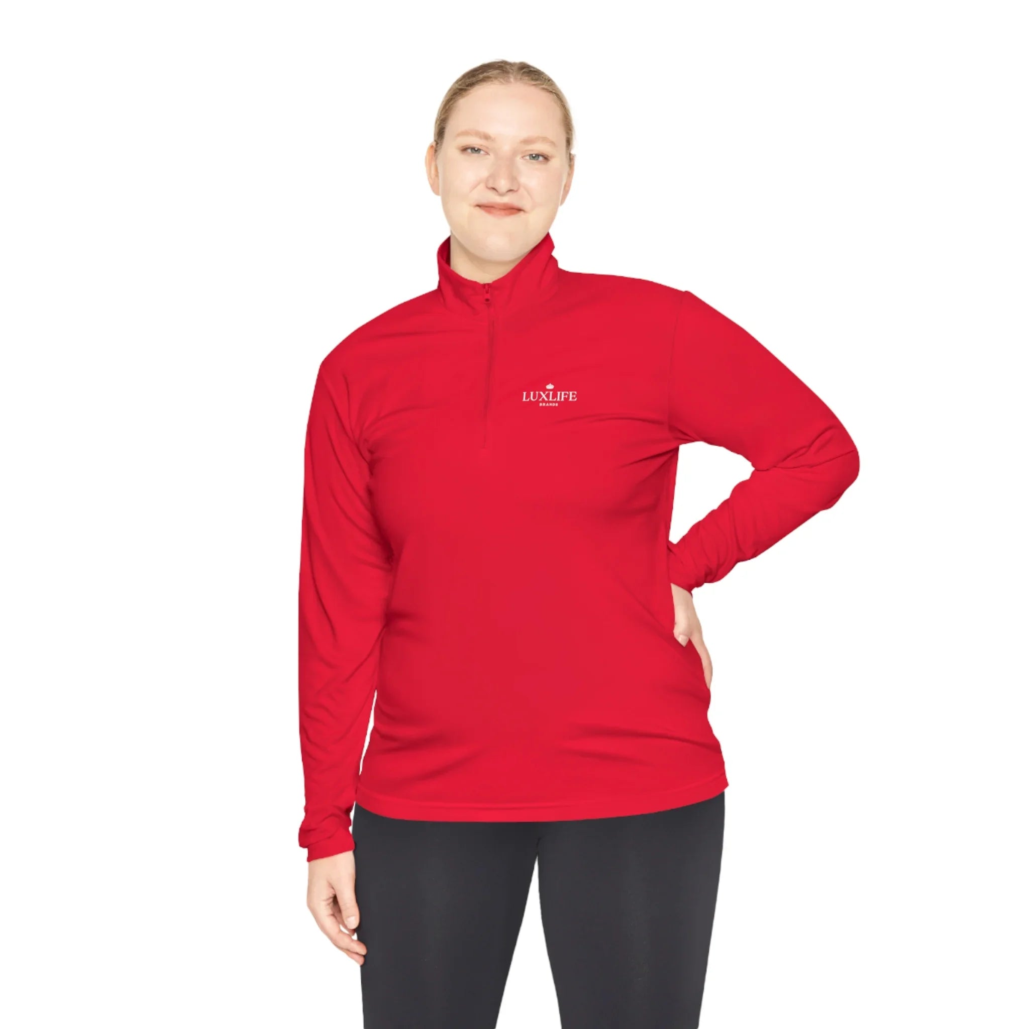 Luxlife Brands Recharge Quarter-Zip Pullover Printify