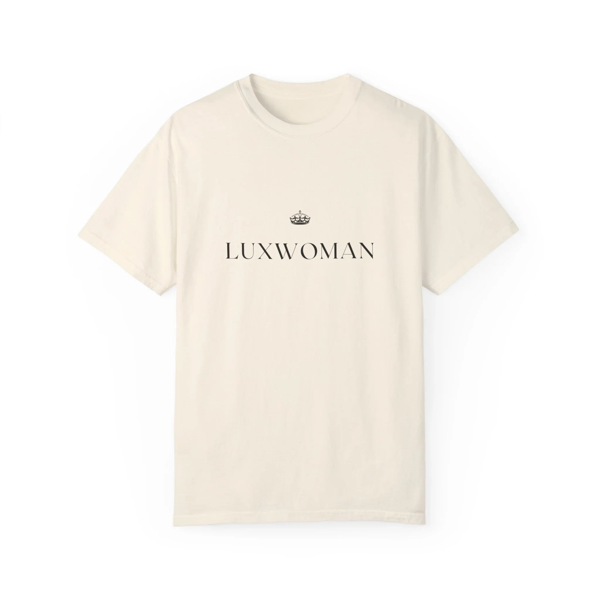 LUXWOMAN Soft 100% Cotton Comfort Tee Printify