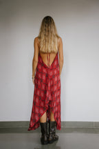 Sun Child Classic Silk Dress - Firecracker Sun Child