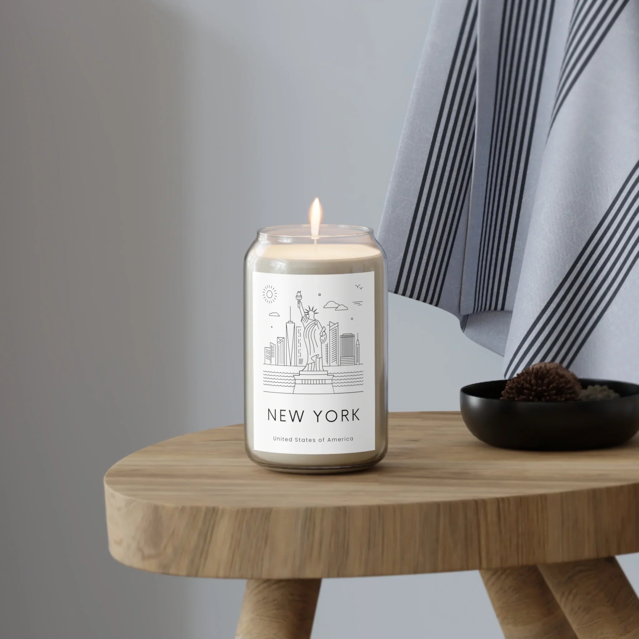 New York Scented Candle, 13.75oz Printify