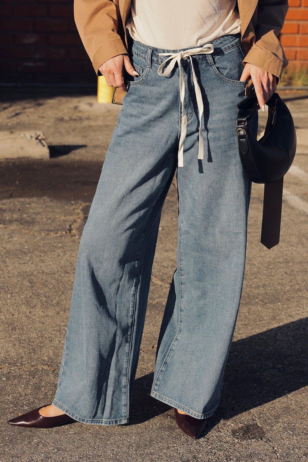SHE'S A SWEET TALKER DENIM PANTS Flying Tomato