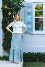 LIZZIE LINEN SKIRT | CALLISTA PALM Kahora Palm Beach