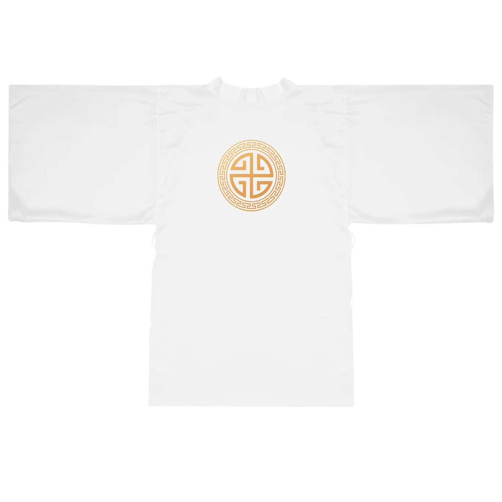 LUX Classic Long Sleeve Kimono Robe Printify