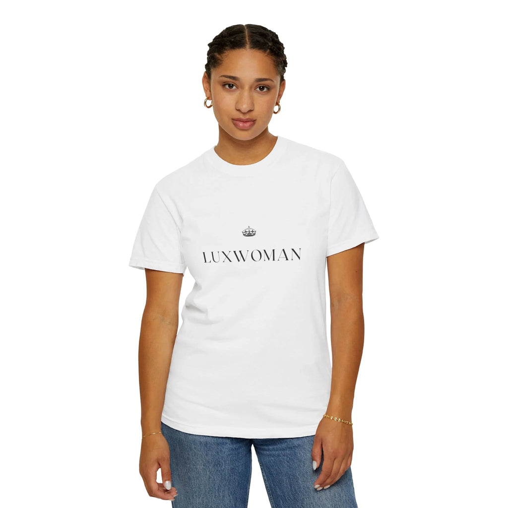 LUXWOMAN Soft 100% Cotton Comfort Tee Printify