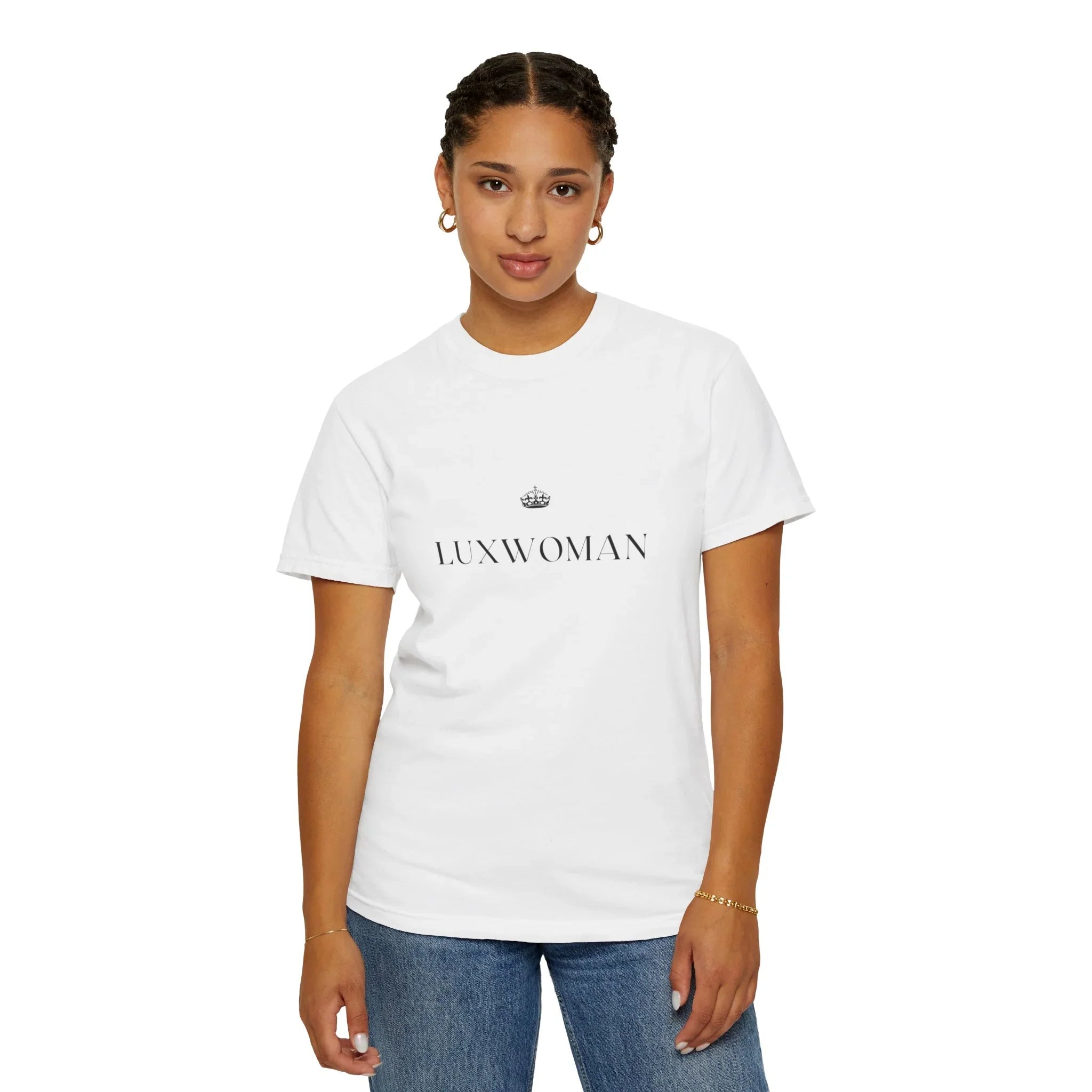LUXWOMAN Soft 100% Cotton Comfort Tee Printify