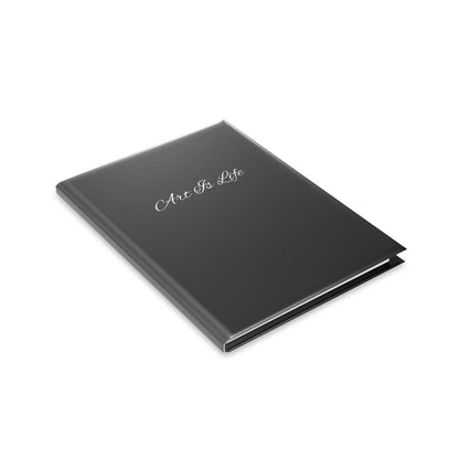 Art Is Life Blank Sheet Notebook with Puffy Cover