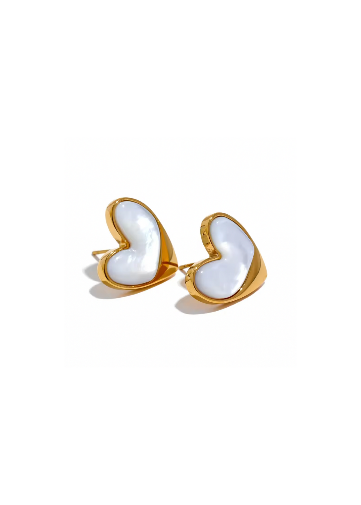 Heart Stud Earrings