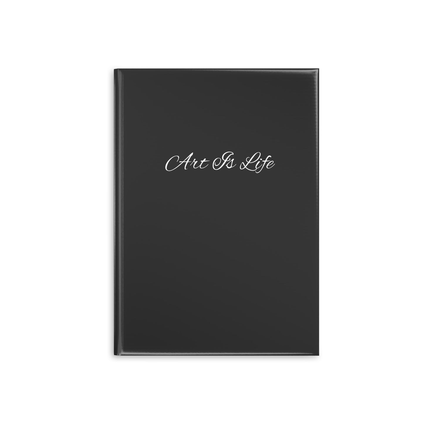 Art Is Life Blank Sheet Notebook with Puffy Cover