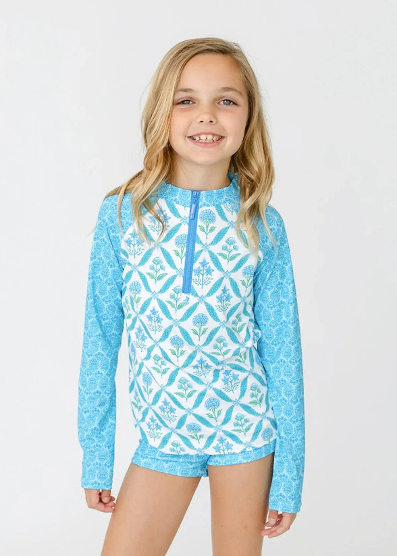Girls Rosebay 3-Piece Long Sleeve Rashguard Set