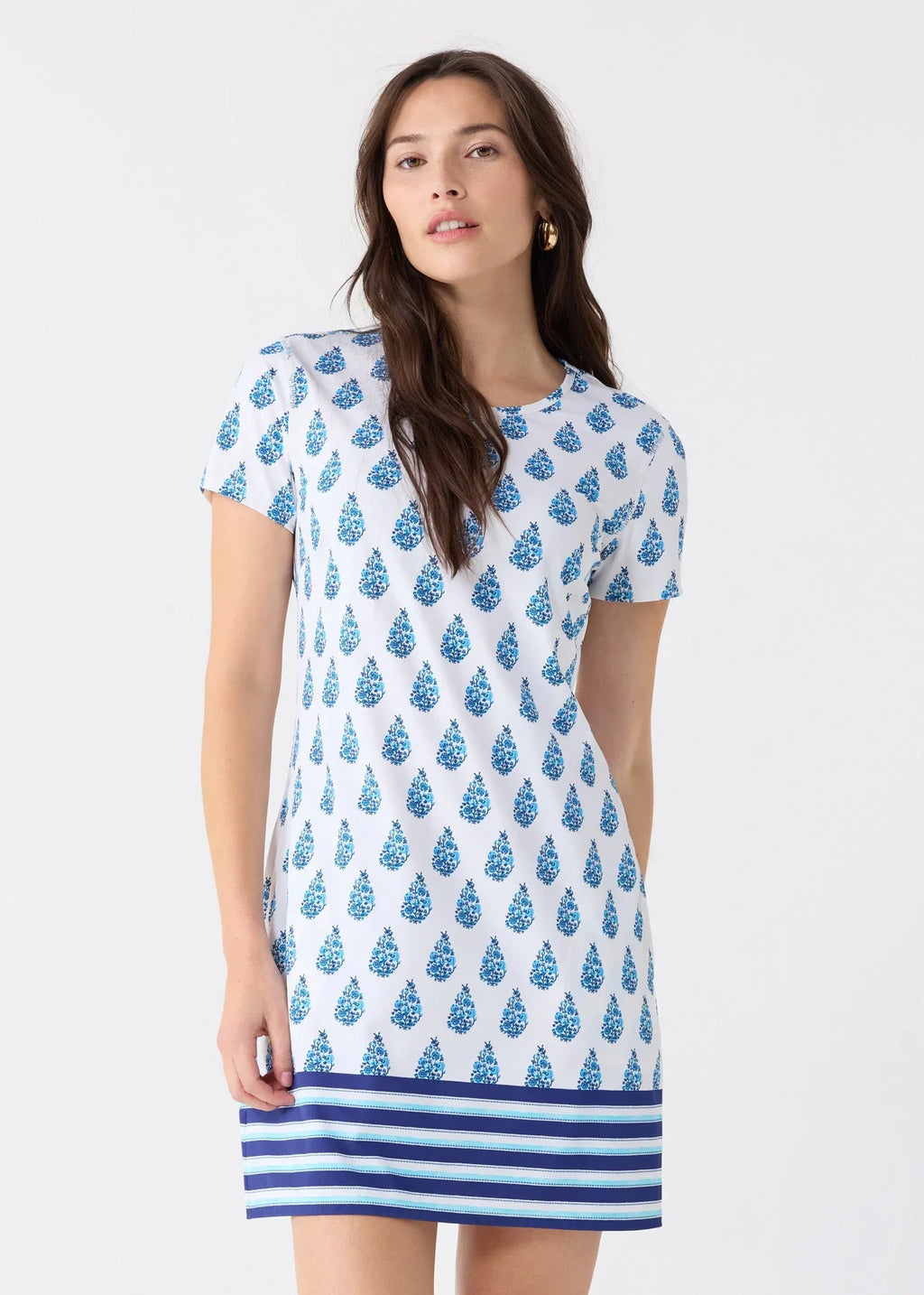 Delray Short Sleeve Shift Dress