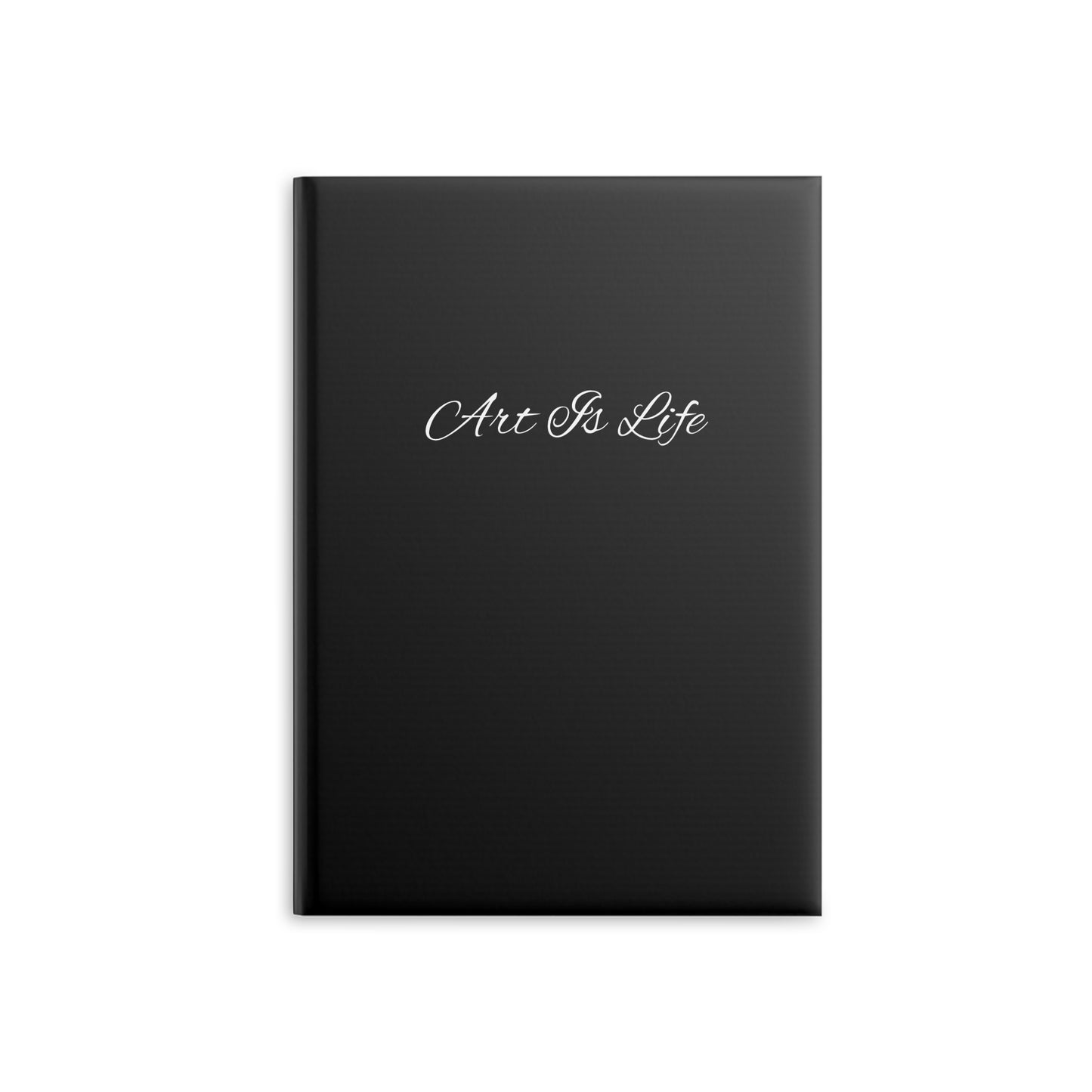 Art Is Life Blank Sheet Notebook with Puffy Cover