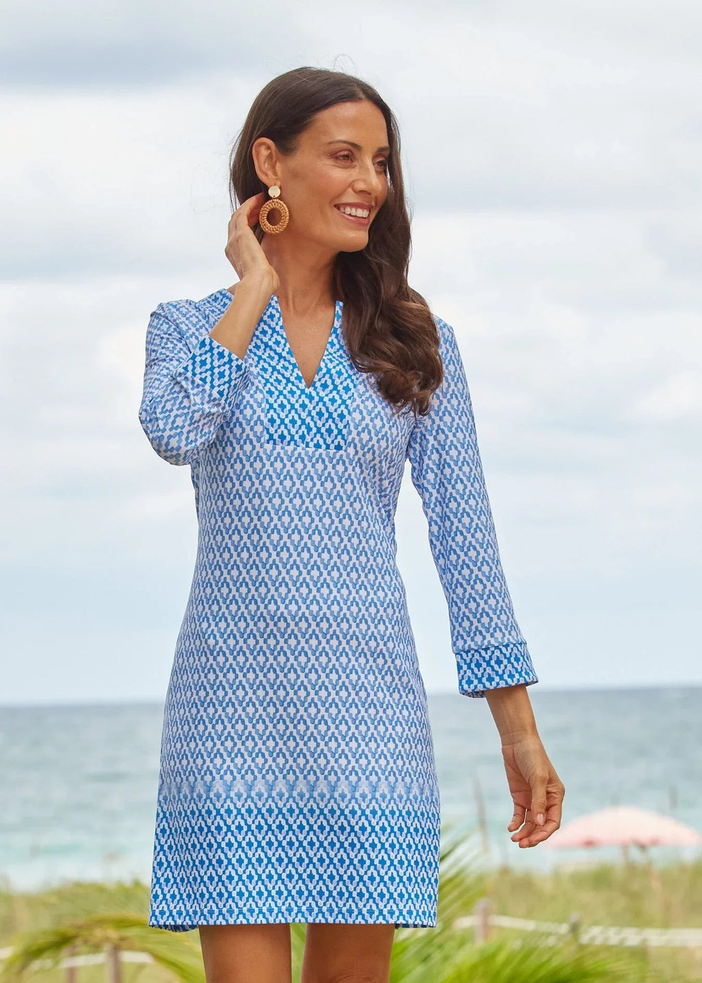 Seaside Tunic Dress Cabana Life
