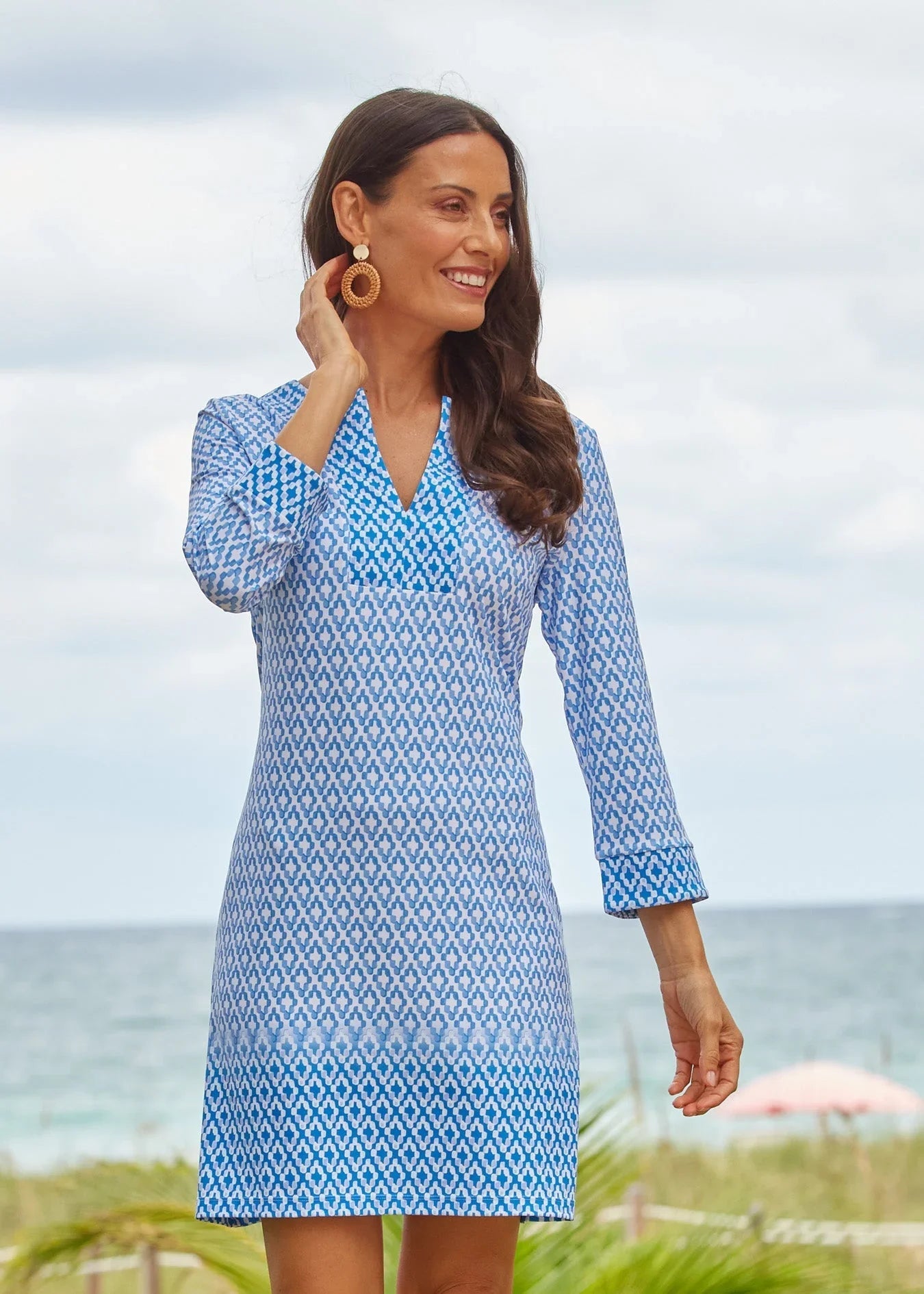 Seaside Tunic Dress Cabana Life