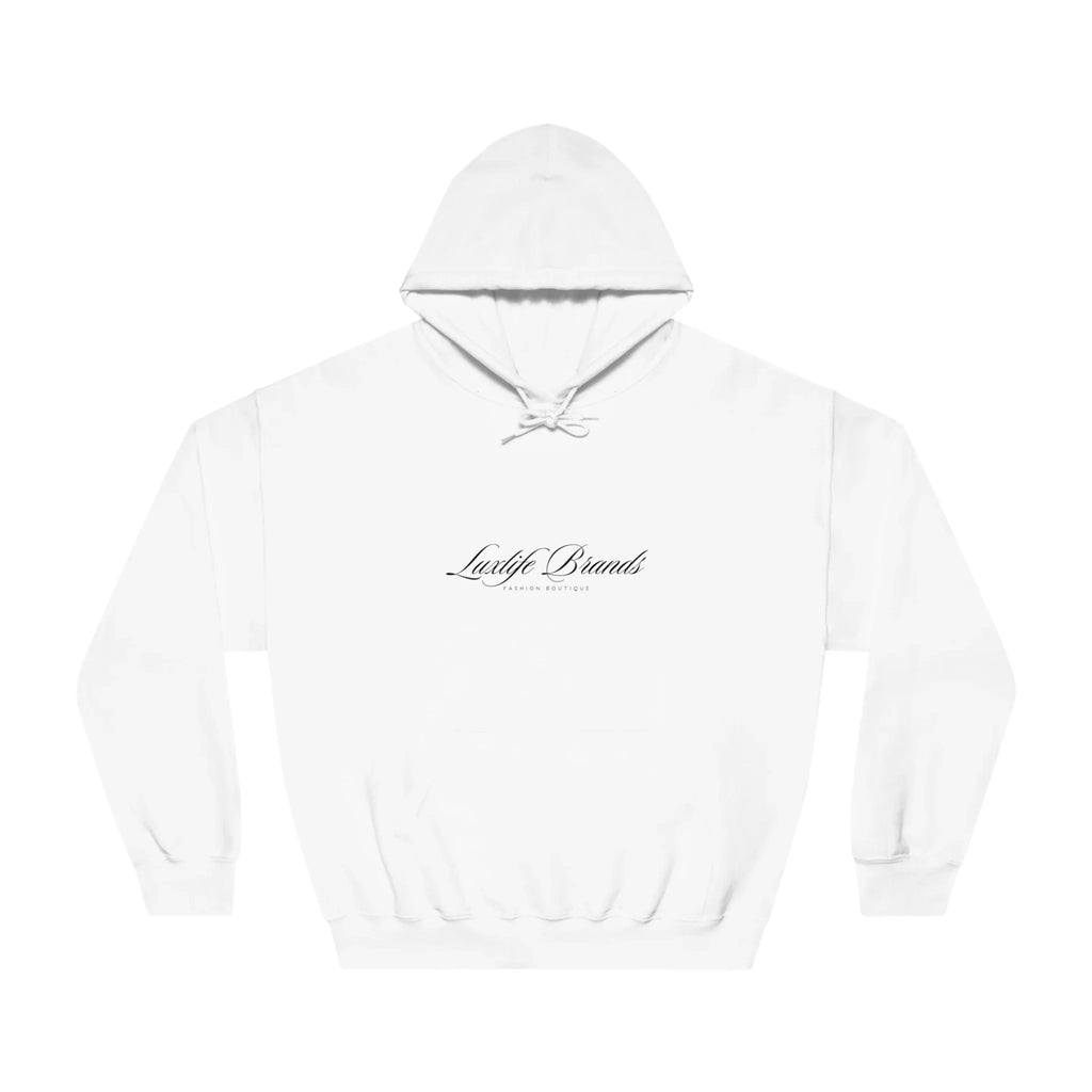 Luxlife Brands DryBlend® Hooded Sweatshirt Printify