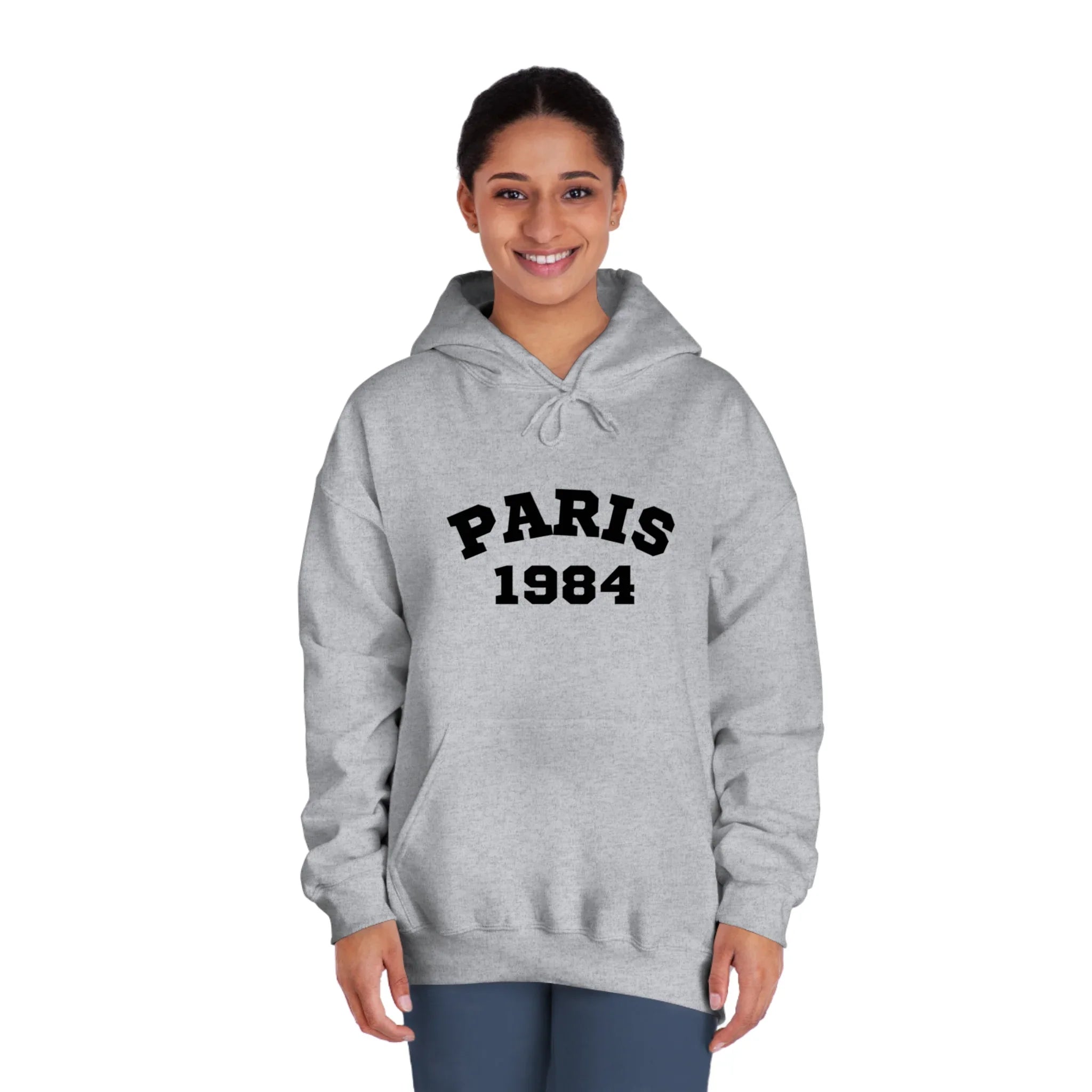 Paris DryBlend® Hooded Sweatshirt Printify