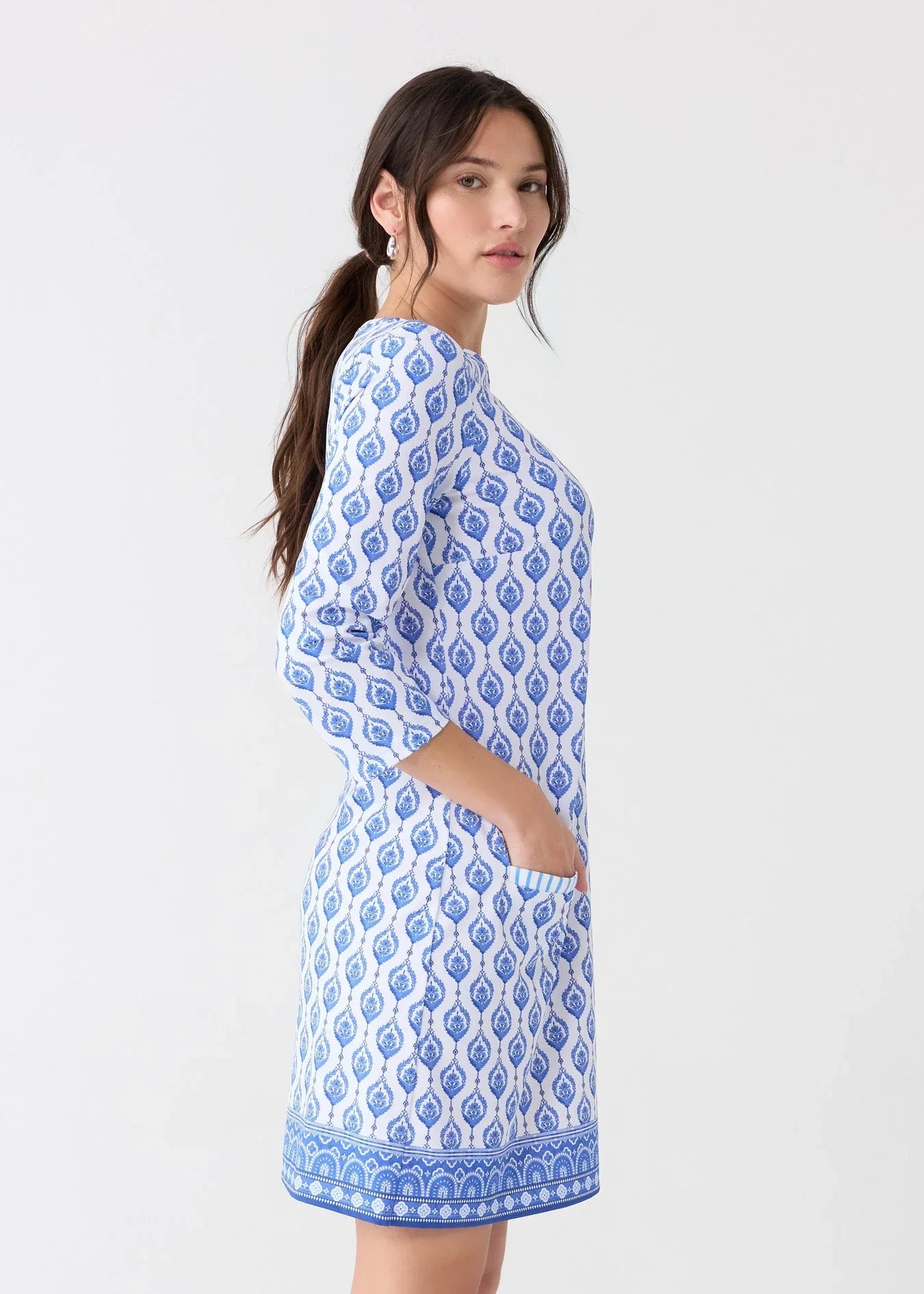 Palm Beach Cabana Shift Dress Cabana Life