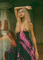 Sun Child Classic Silk Dress - Vinyl Sun Child