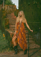Sun Child Classic Silk Dress - Tiara Sun Child