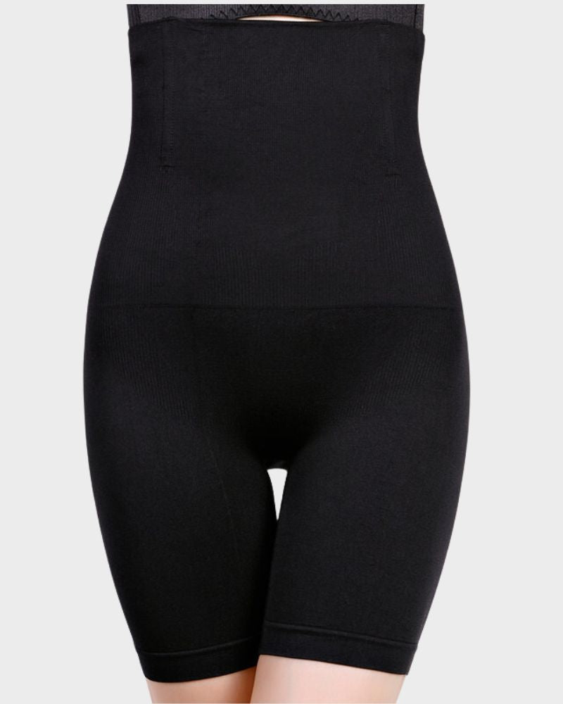 Comfort Seamless High-Waist Mid-Thigh Shaping Shorts SheCurve