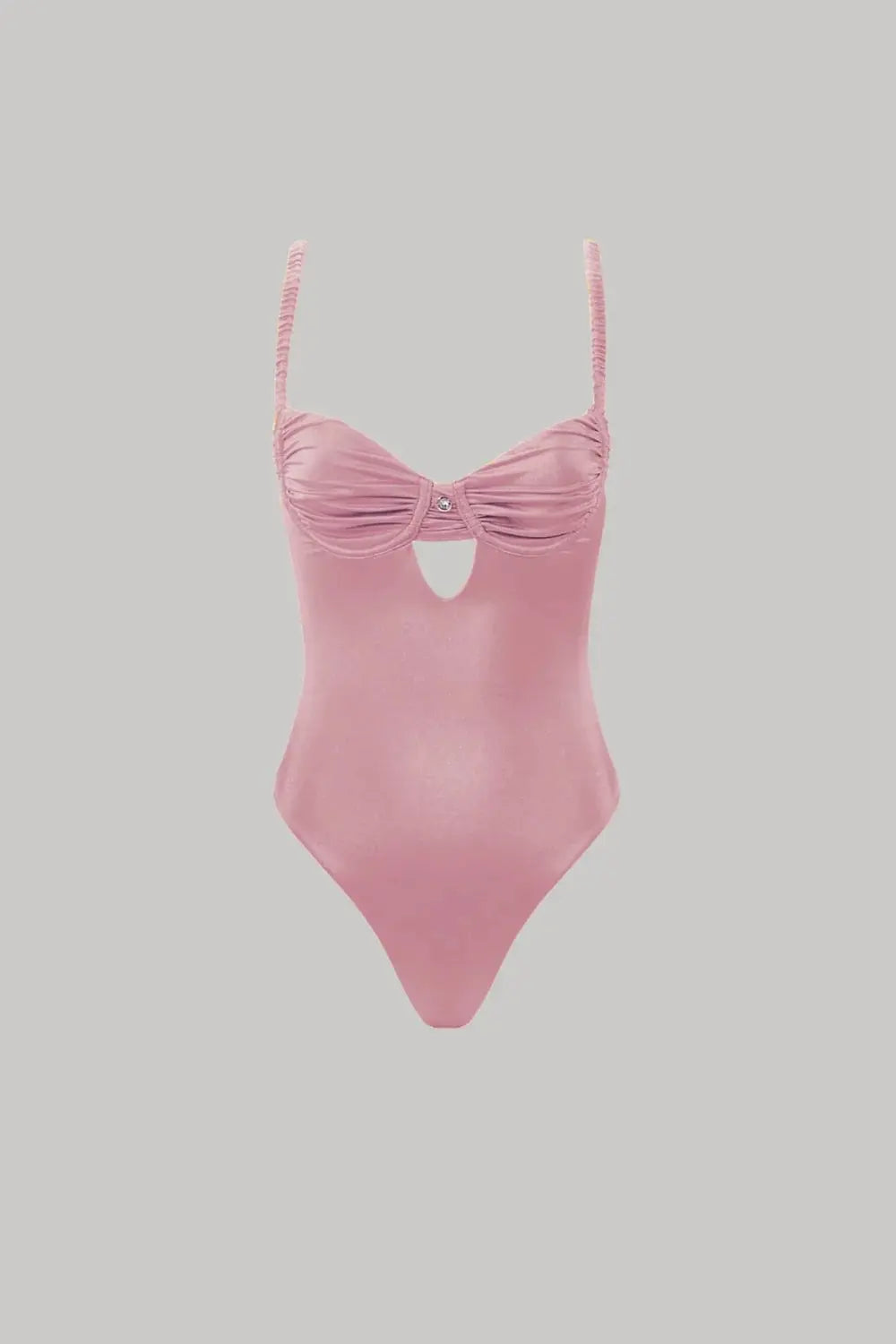 Eden Underwire One-Piece in Pink Musk