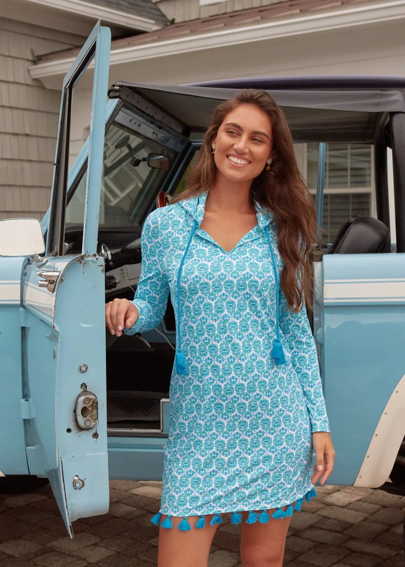 Rosebay Hooded Cover Up