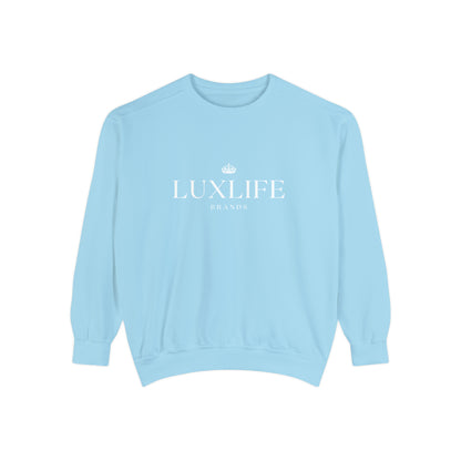 Luxlife Brands Garment-Dyed Sweatshirt