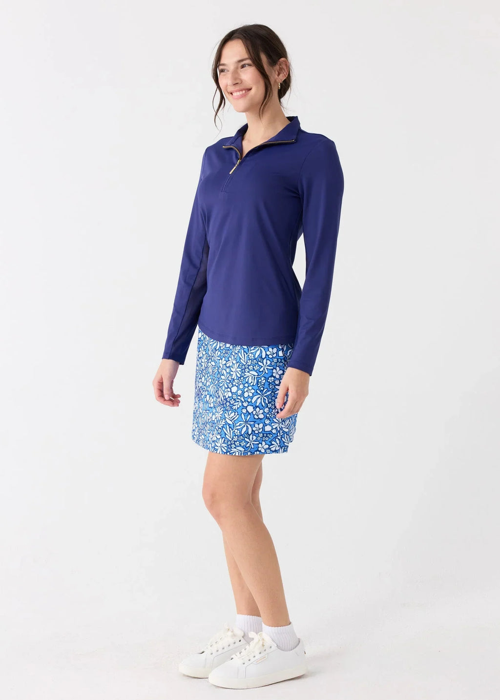 Seaside Floral 17" Skort