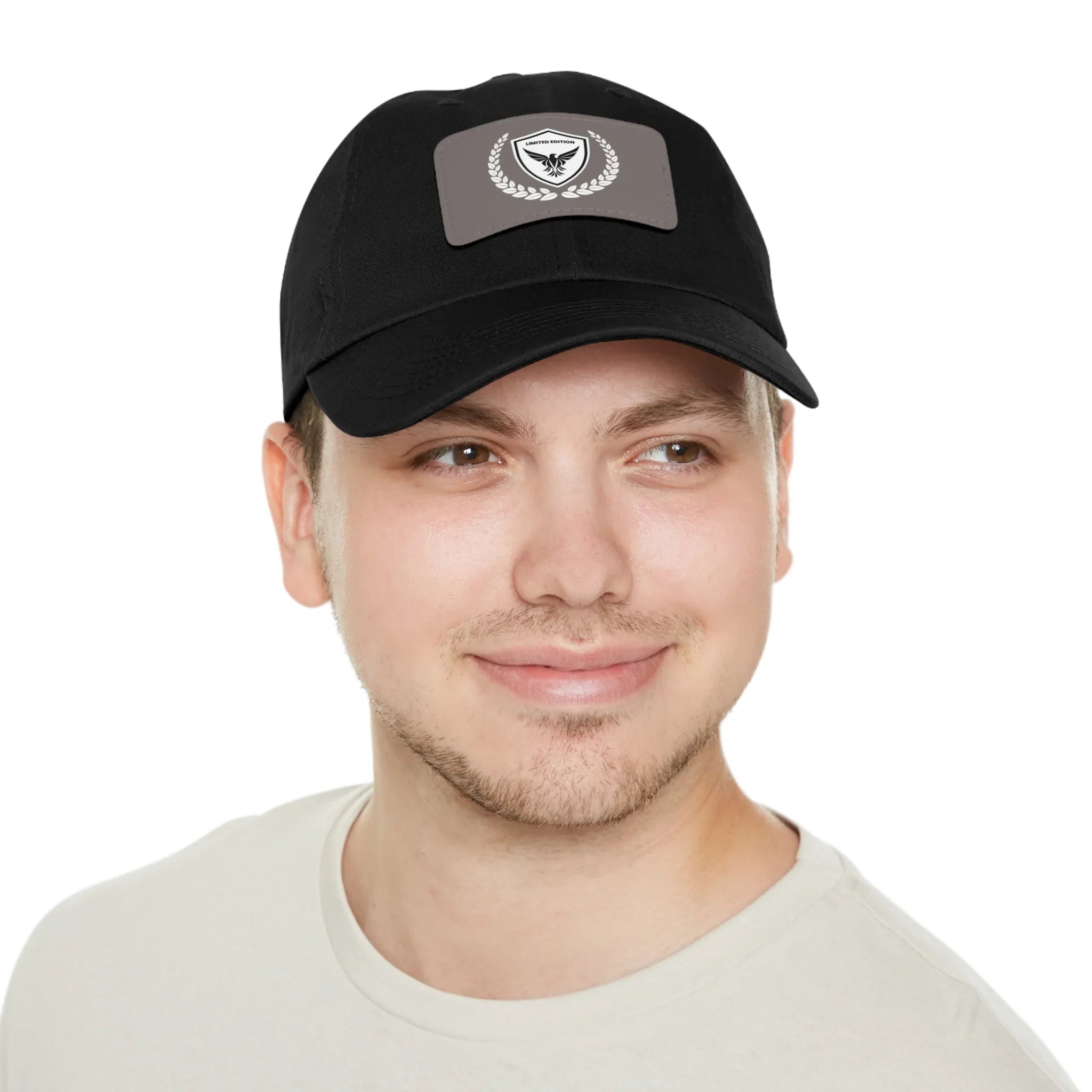 LUXMAN Hat with Leather Patch Printify