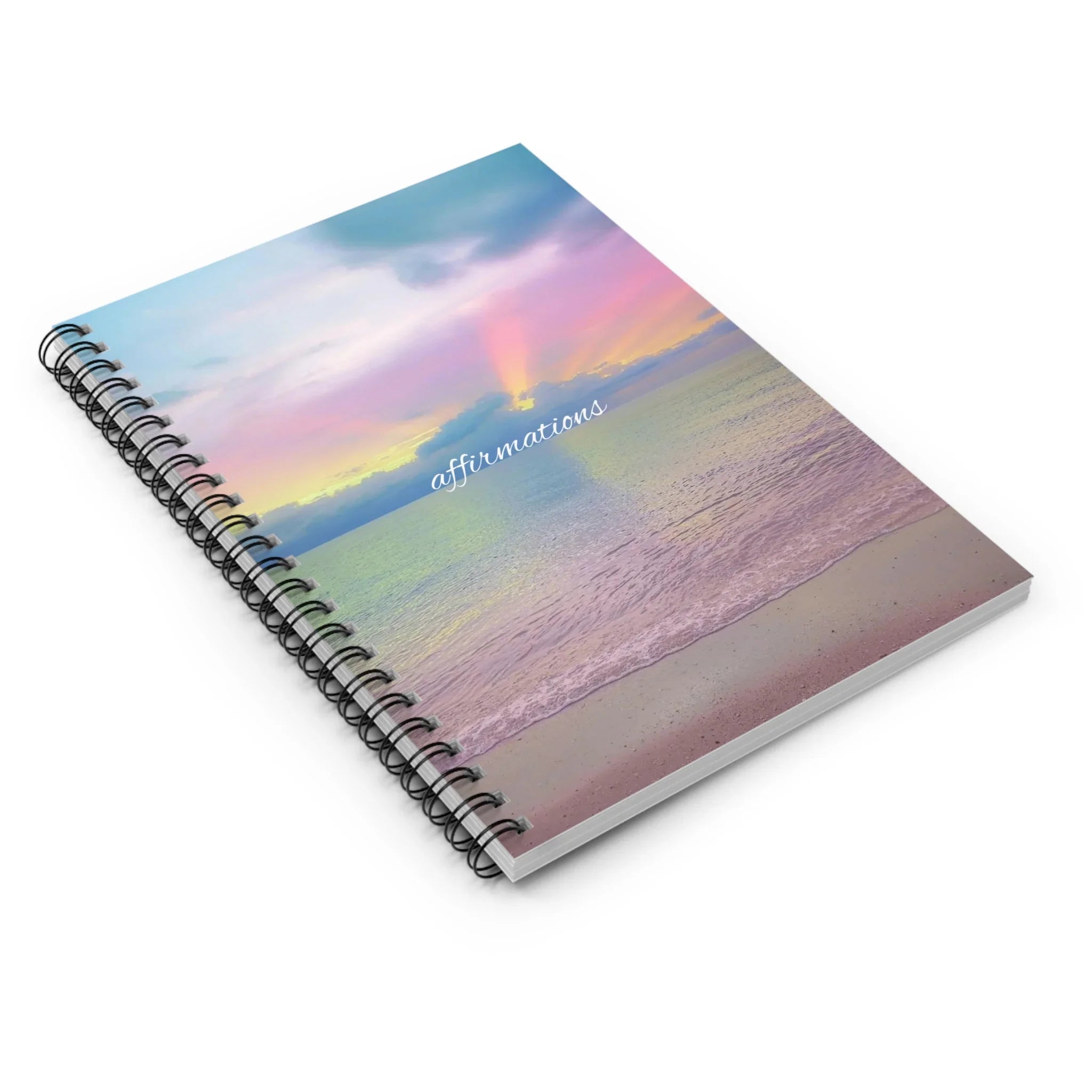 Affirmations Notebook - Ruled Line Printify