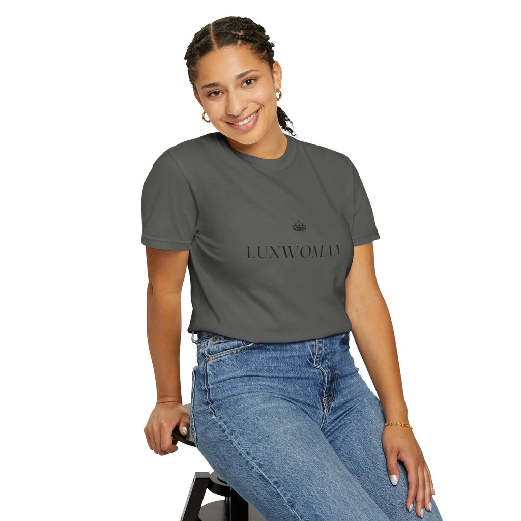 LUXWOMAN Soft 100% Cotton Comfort Tee Printify