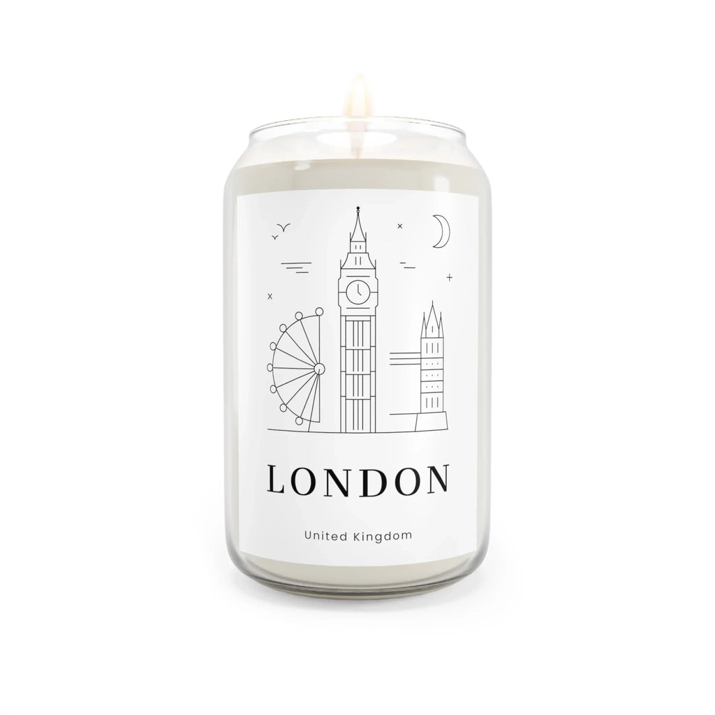 London United Kingdom Scented Candle, 13.75oz Printify