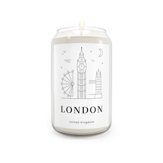 London United Kingdom Scented Candle, 13.75oz Printify