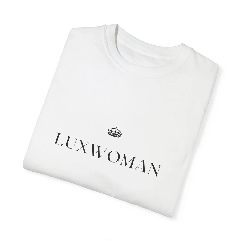 LUXWOMAN Soft 100% Cotton Comfort Tee Printify