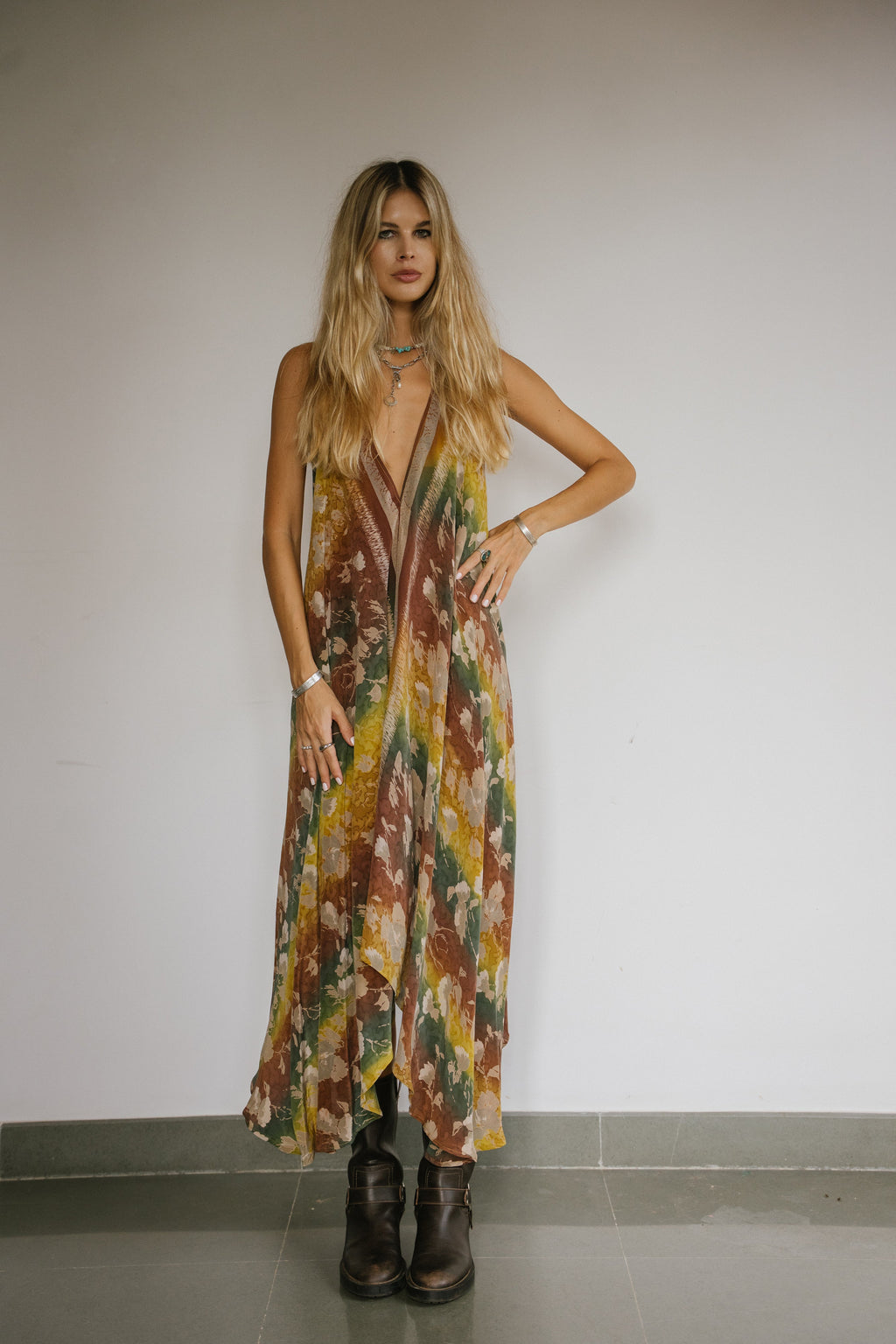 Sun Child Classic Silk Dress - Seasons