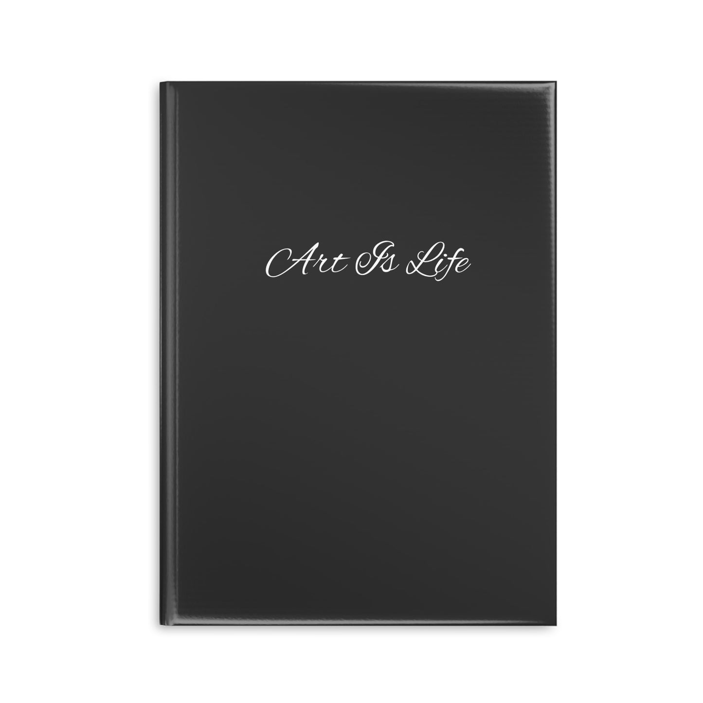 Art Is Life Blank Sheet Notebook with Puffy Cover