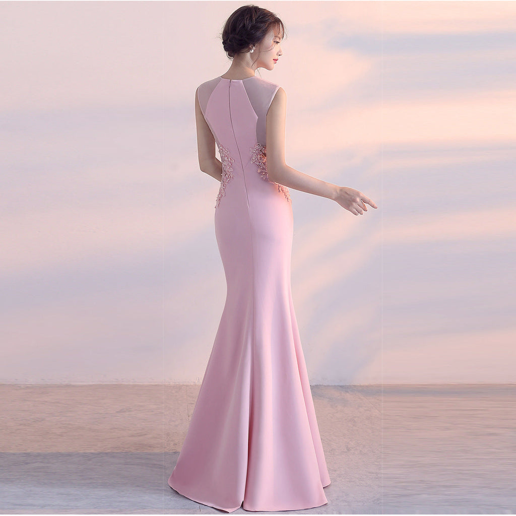 Evening Dress Women Cocktail Host Slim Fit Elegant Five Colors Party Dress Maxi Dress Bella Mia