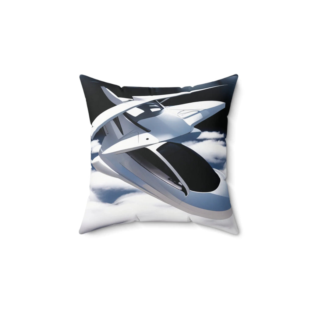 Furturistic Space Travel Square Pillow - Kids Edition Printify