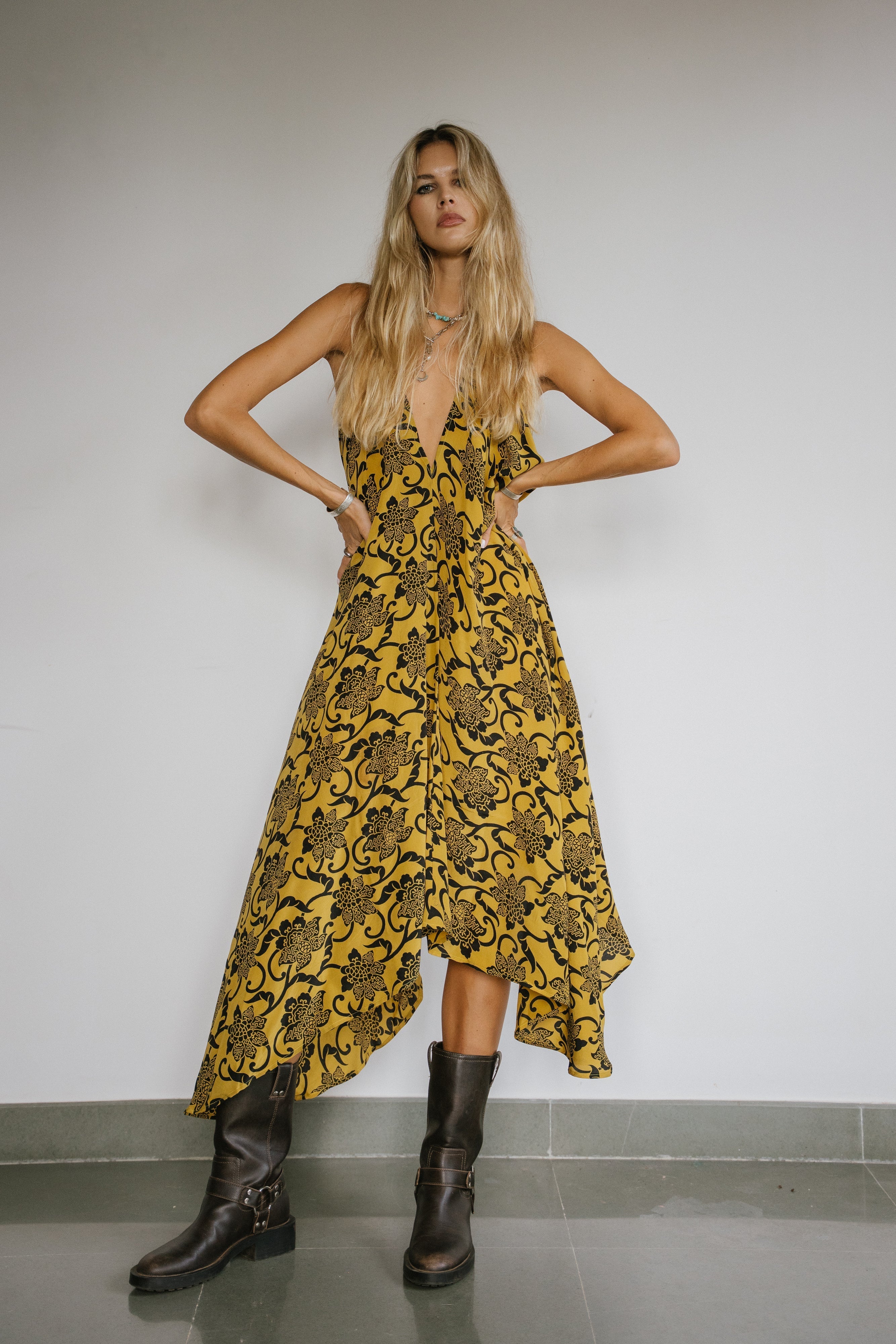 Sun Child Classic Silk Dress - Romeo Sun Child
