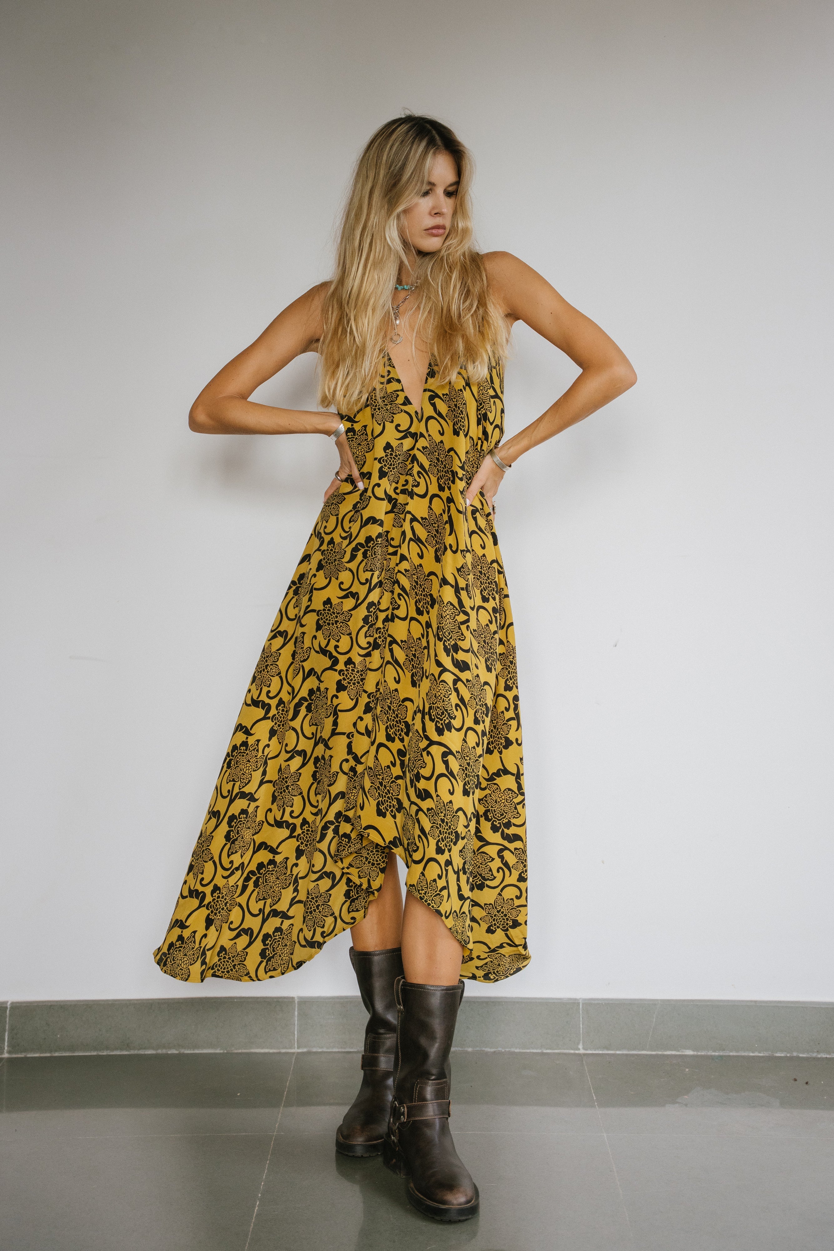 Sun Child Classic Silk Dress - Romeo