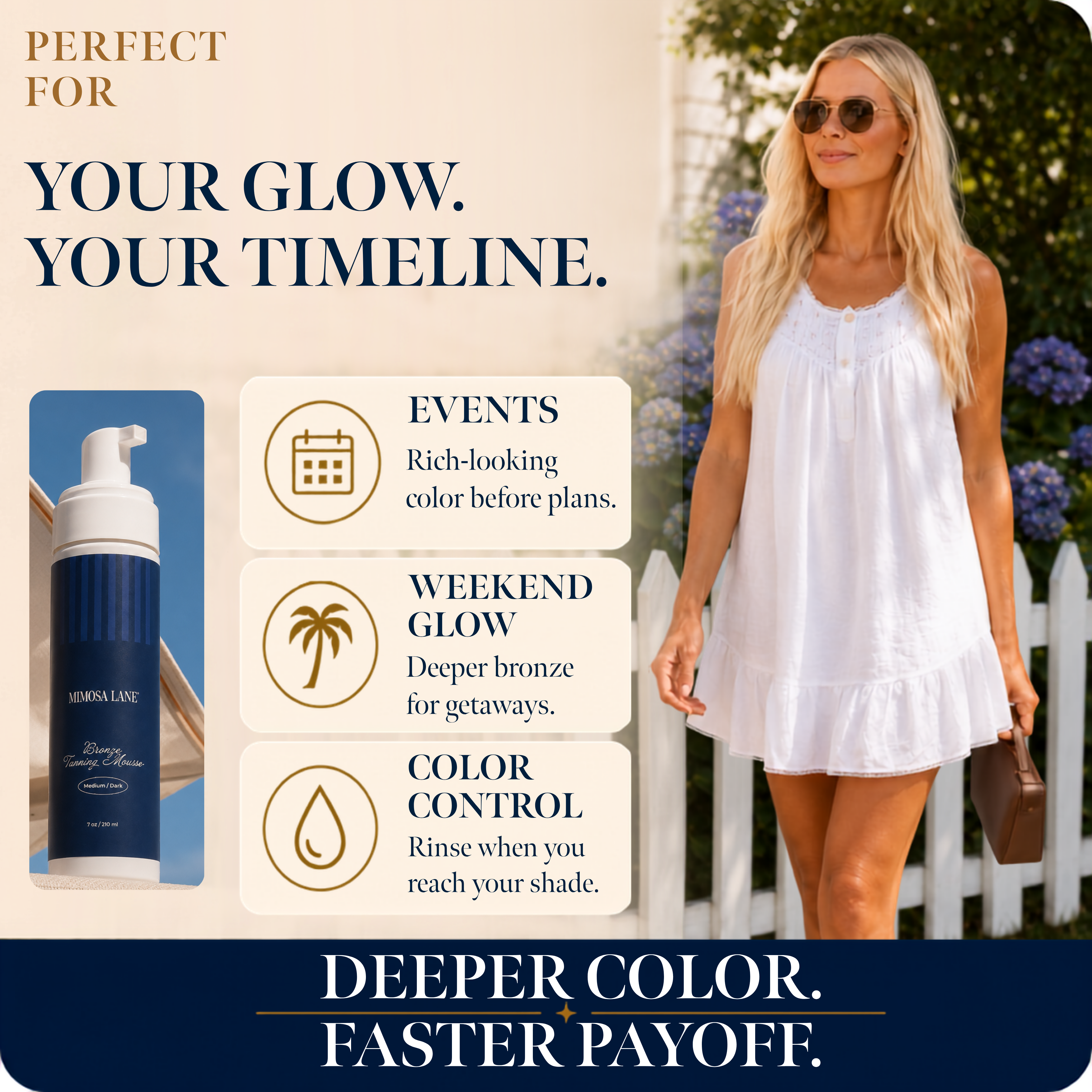 Bronze Tanning Mousse