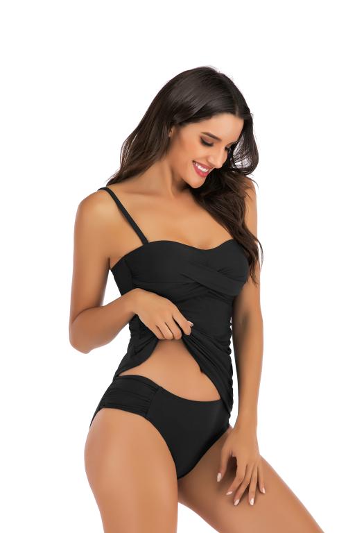 Women Split-Body Swimsuit Plus Size Swimwear Women Two pieces Belly in Bathing Suit Bella Mia