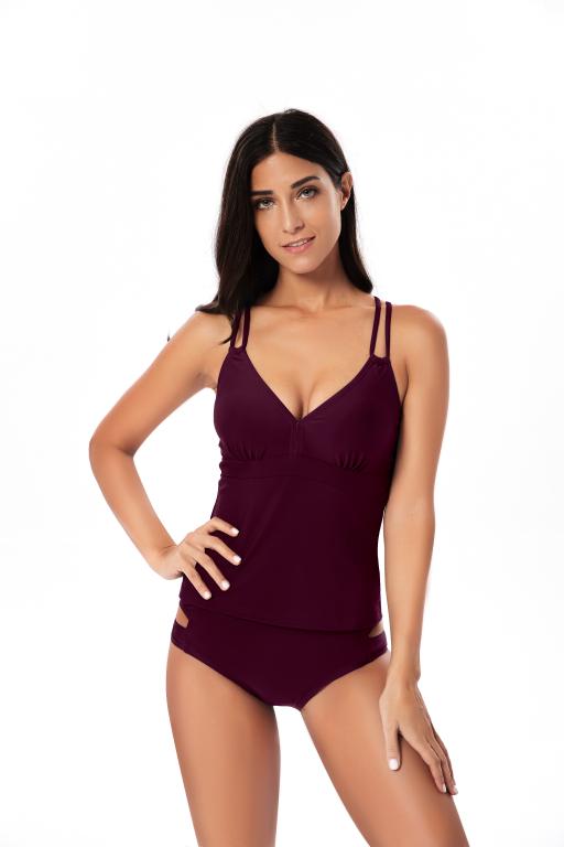 Swimsuit Women Sexy Solid Color Swimsuit Women Split Swimsuit Bella Mia