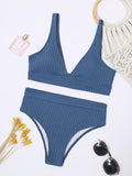 Sports swimwear Women Bandeau biquini V-neck swim suit Sexy bathing suit summer Bella Mia