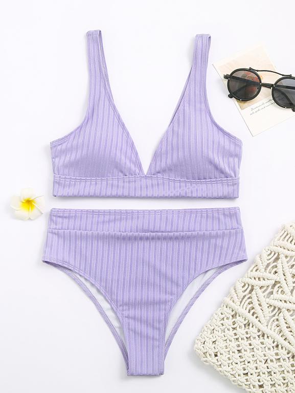 Sports swimwear Women Bandeau biquini V-neck swim suit Sexy bathing suit summer Bella Mia