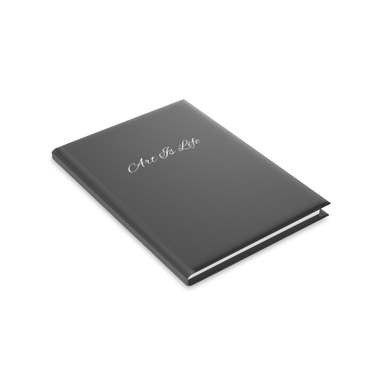 Art Is Life Blank Sheet Notebook with Puffy Cover