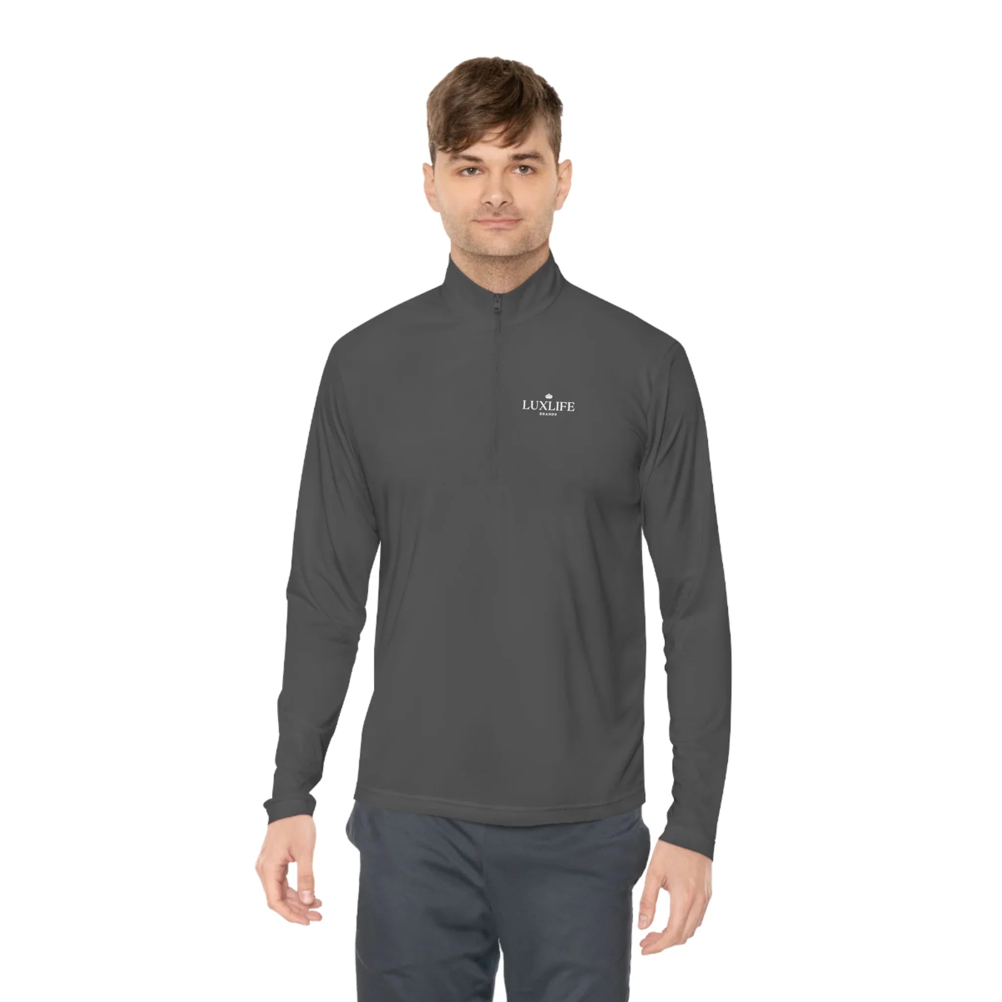 Luxlife Brands Recharge Quarter-Zip Pullover Printify