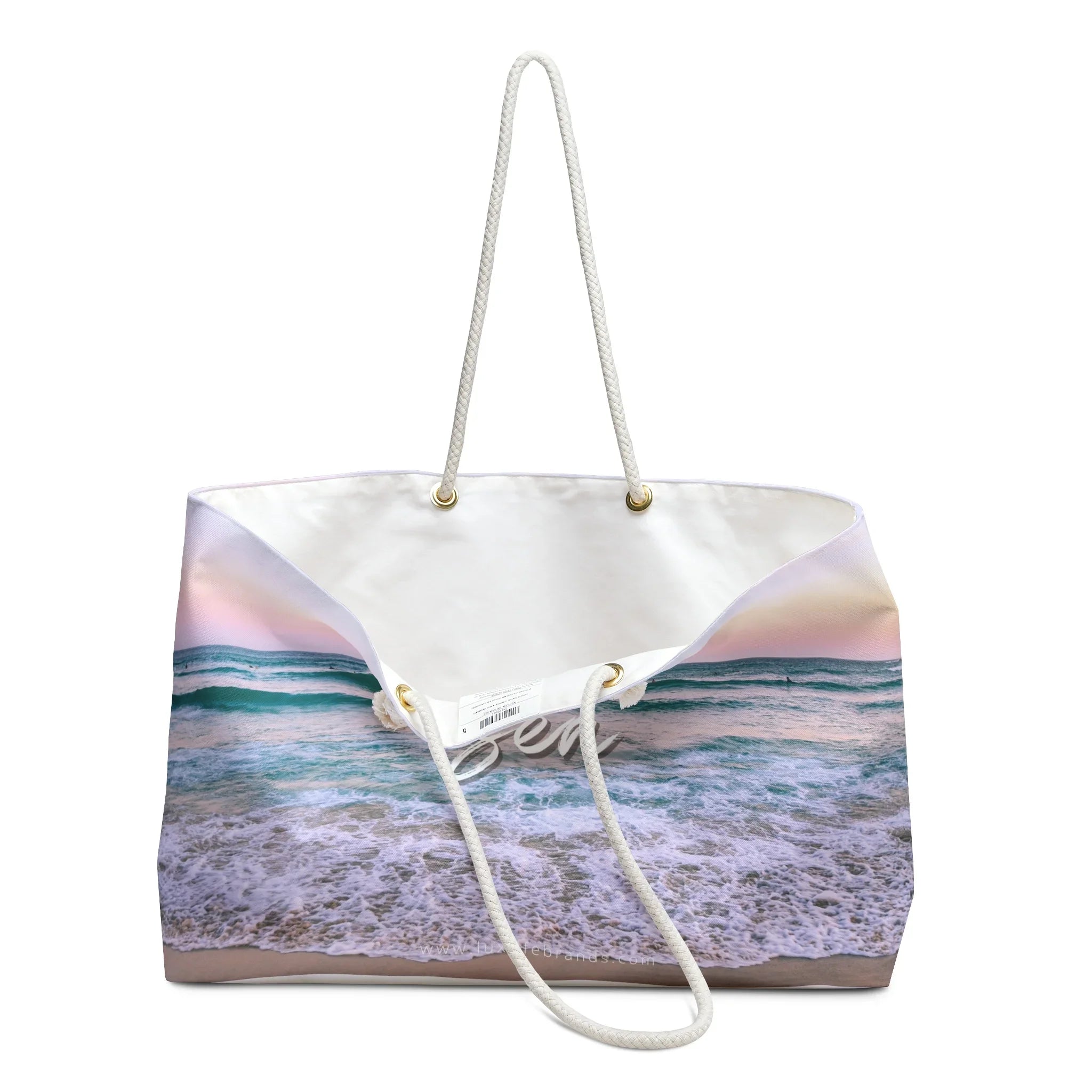 All I Need Is Vitamin Sea Beach Bag Printify